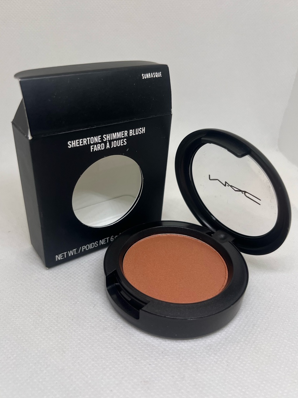 New MAC COSMETICS SUNBASQUE Sheertone Shimmer Blush